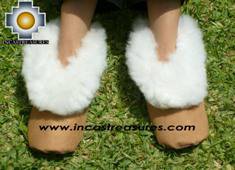 SHEEPSKIN SLIPPER sand coropuna - Product id: SLIPPERS09-02 Photo03