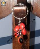 Jewelry keyring Andean Charm jungle seeds Yuriy - Product id: Andean-Jewelry10-05 Photo01