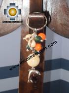 Jewelry keyring Andean Charm jungle seeds Yuriy - Product id: Andean-Jewelry10-05 Photo01