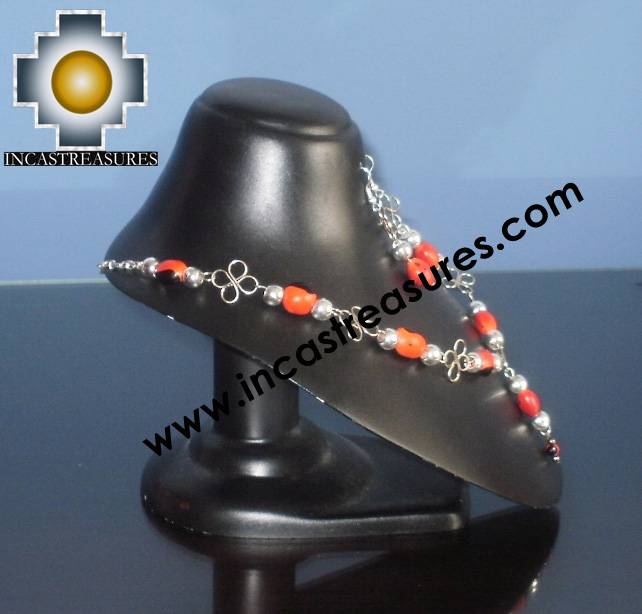 Jewelry kit Huayruro Seeds Awasqa - Product id: Andean-Jewelry10-06 Photo02