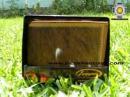 Andean Leather Wallet Andean YUPANKI,free shipping
