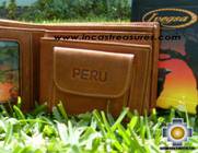 Andean Leather Wallet andean yupanki - Product id: Wallets09-04 Photo04