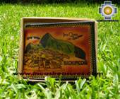 Andean Leather Wallet andean yupanki - Product id: Wallets09-06 Photo02