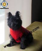 Dog Turtle neck sweater red - Product id: dog-clothing-10-07 Photo05