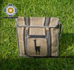 Andean Alpaca wool Handbag MESSENGER light-brown - Product id: HANDBAGS09-47 Photo02