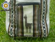 big alpaca travel backpack IVORY - Product id: HANDBAGS09-38 Photo02