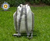 big alpaca travel backpack IVORY - Product id: HANDBAGS09-38 Photo04