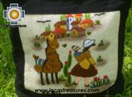 Handbag with handmade embroided ayacucho - Product id: HANDBAGS09-72 Photo02
