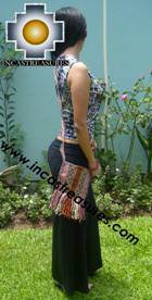 Handbag with handmade embroided ayacucho - Product id: HANDBAGS09-62 Photo02