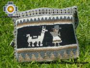 handmade handbag alpaca sheep ANDEAN night - Product id: HANDBAGS09-05 Photo01