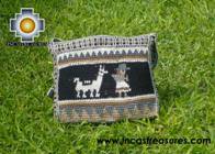handmade handbag alpaca sheep ANDEAN night - Product id: HANDBAGS09-05 Photo01