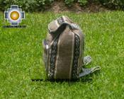 medium alpaca travel backpack marbling-beige - Product id: HANDBAGS09-42 Photo04