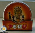 Home Decor leather beverage coasters peru - Product id: home-decor10-09 Photo01