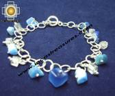 Jewelry 950 Silver bracelet cat-eyes - Product id: silver-Jewelry10-11