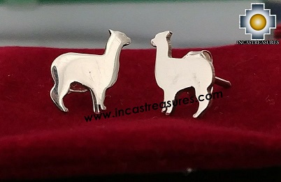 Jewelry 950 Silver Earrings Mini Alpaca