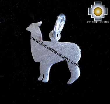 Jewelry 950 Silver Pendant Mini Alpaca - Kit of 10