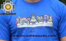 100% Pima Cotton Tshirt Last Supper - Product id: cotton-tshirt09-04 Photo02