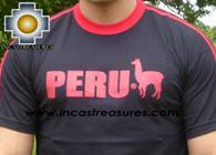 100% Pima Cotton Tshirt Peru Black - Product id: cotton-tshirt09-15 Photo02