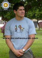 100% Pima Cotton Tshirt Peru fashion - Product id: cotton-tshirt09-18 Photo03