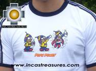 100% Pima Cotton Tshirt Peru Power - Product id: cotton-tshirt09-22 Photo02