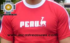 100% Pima Cotton Tshirt Peru Red - Product id: cotton-tshirt09-23 Photo02