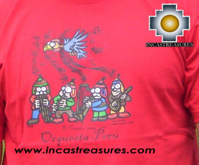 Cotton Tshirt Peru Orquesta