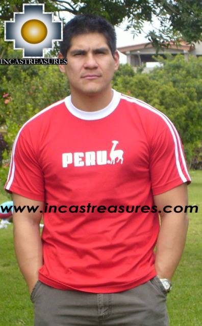 Cotton Tshirt PERU RED