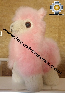 Alpaca Stuffed Teddy Bear Alpaca Sugar - 100% Baby Alpaca photo 05