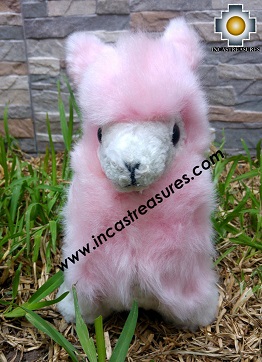 Alpaca Stuffed Teddy Bear Alpaca Sugar - 100% Baby Alpaca , photo 03