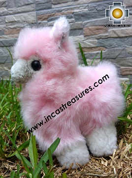 Alpaca Stuffed Teddy Bear Alpaca Sugar - 100% Baby Alpaca , photo 03