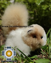 Baby Alpaca Stuffed MINI Squirrel RUSKY