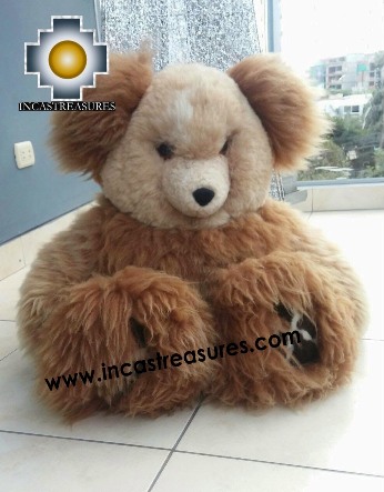 Alpaca Stuffed Teddy Bear Giant Okoshi - 100% Baby Alpaca photo 05