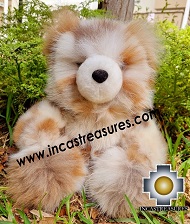 Baby Alpaca Teddy Bear Vainilla - 100% Baby Alpaca 