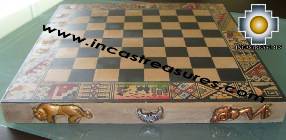 Big wooden classic Chess Set - 100% handmade - Product id: toys08-64chess, photo 08