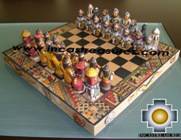 Big wooden classic Chess Set - 100% handmade - Product id: toys08-64chess, photo 02