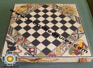 Big wooden royal Chess Set - 100% handmade - Product id: toys08-65chess, photo 09