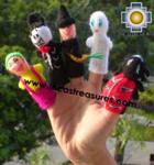 Hand-Knit finger puppet  Halloween Special- Product id: TOYS08-41, photo 01