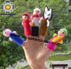 Hand-Knit finger puppet  red-riding-hood Special- Product id: TOYS08-46, photo 02