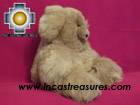 Baby Alpaca Big and Soft Brown Teddy Bear - BROWNIE photo 05