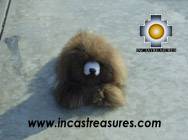 Happy little brown dog- alpaca stuffed animal - KUKIN - Product id: TOYS08-27 Photo02