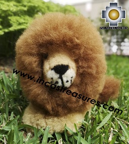 Baby Alpaca Beige King Lion - George , photo 03