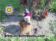Happy brown llama - ichu - little - Product id: TOYS08-31 Photo02