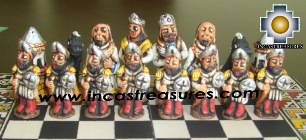 Big wooden classic Chess Set - 100% handmade - Product id: toys08-66chess, photo 07