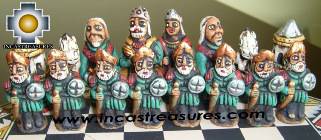 Big wooden royal Chess Set - 100% handmade - Product id: toys08-67chess, photo 08