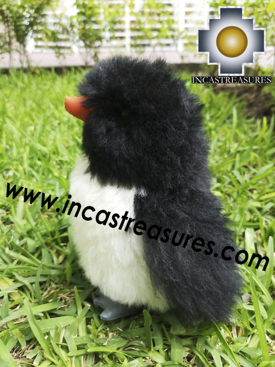 Alpaca Stuffed animal Buffalo penguin-puchon - 100% Baby Alpaca - Product id: TOYS19-Yunza