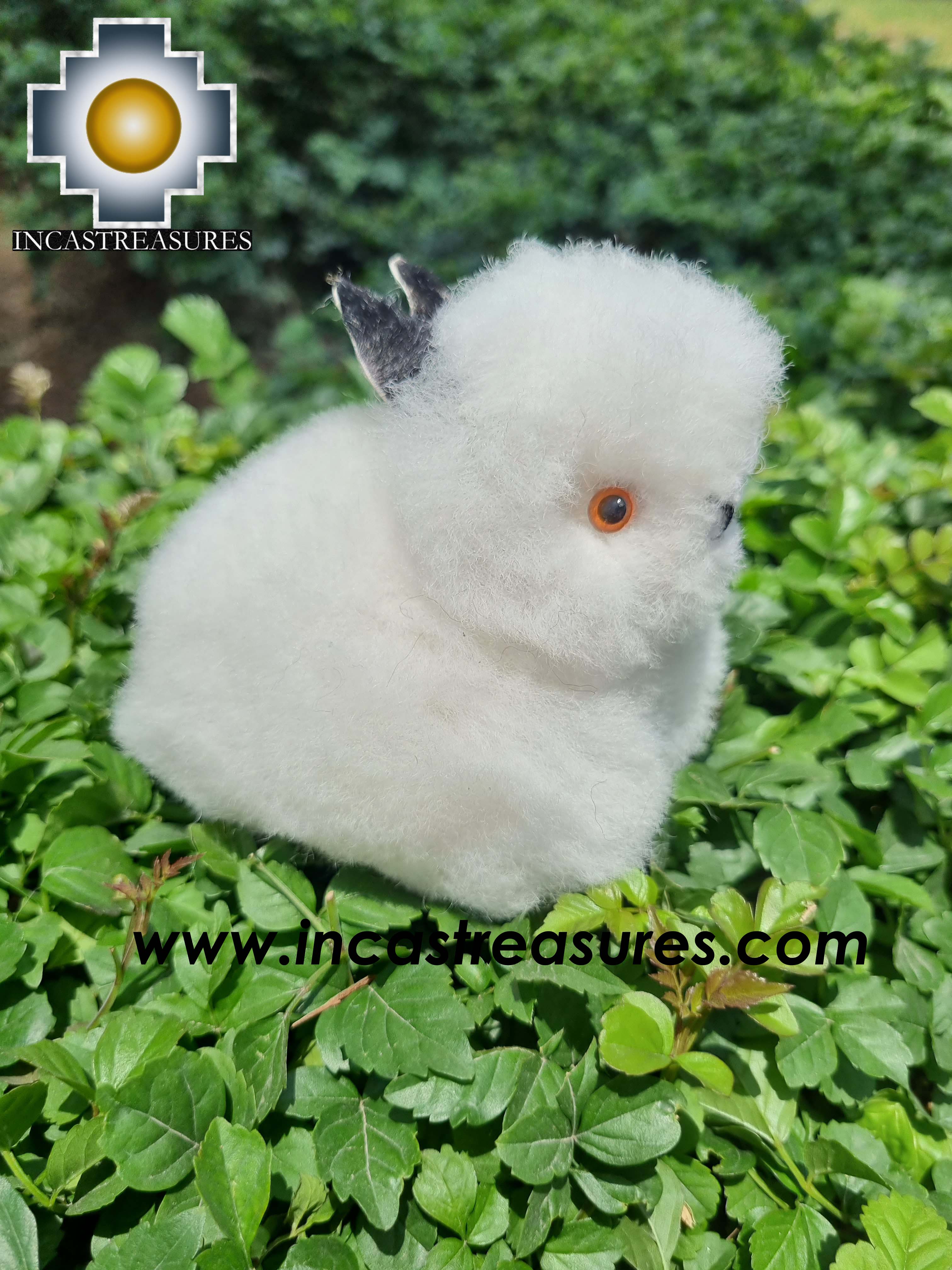 Alpaca stuffed Animal Rabbit Toqui - 100% Baby Alpaca