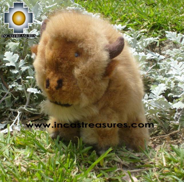 Alpaca Stuffed Animal Buffalo cuernitos - Product id: TOYS08-58 Photo04