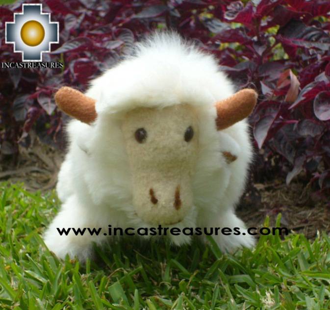 Alpaca Stuffed Animal Buffalo cuernitos - Product id: TOYS08-58 Photo01