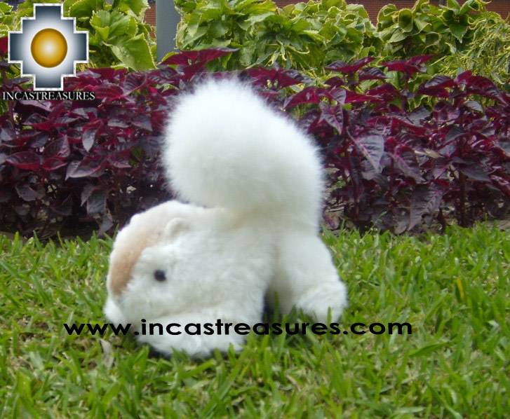 Alpaca Stuffed Animal Squirrel Nuez - Product id: TOYS08-57 Photo01