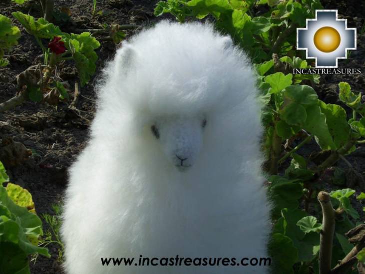 Baby White Alpaca - pastoruri - Product id: TOYS08-32